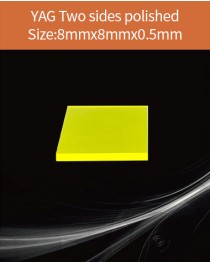 YAG Ce scintillator, YAG Ce crystal, Ce doped YAG scintillator, Scintillation YAG Ce, YAG Ce  8x8x0.5mm